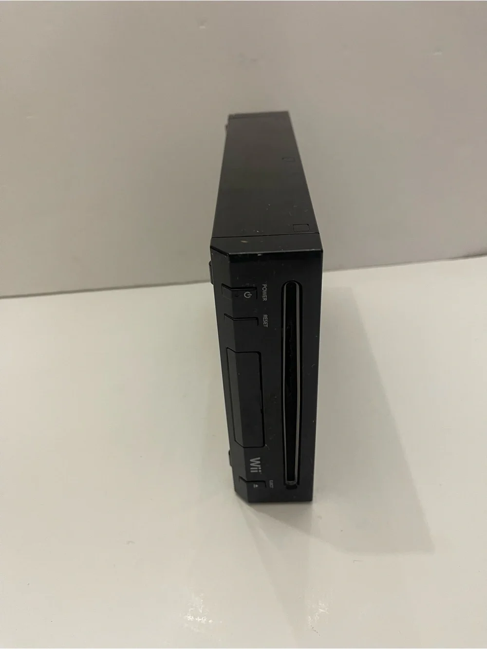 Nintendo Wii RVL-101 Black Console + Cords ONLY Tested Works Video Game Console